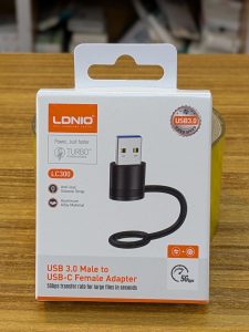 Adaptateur portable LDNIO USB 3.0 vers USB-C LC300