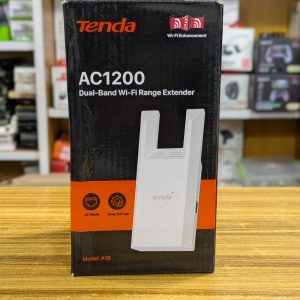Répéteur Wi-Fi Double Bande Tenda AC1200 (A18) – Vitesse et Couverture Maximales