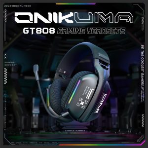 ONIKUMA GT808 | Casque Gaming Sans Fil Triple Mode