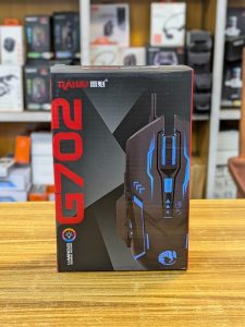 RAIKU G702 | Souris Gaming Filaire Lumineuse Haute Performance