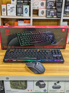 Combo Gaming Sans Fil RAIKU R905 | Clavier Rétroéclairé & Souris Ergonomique Rechargeable