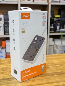 LDNIO SC3604C | Station d'Alimentation 2500W avec 3 Ports USB-C et 3 Ports USB-A