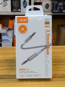 Câble Audio Auxiliaire 3.5mm LDNIO LS-Y02 | Hi-Fi Audio & Ultra Résistant