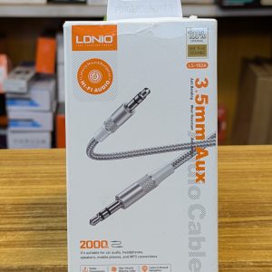 Câble Audio Auxiliaire 3.5mm LDNIO LS-Y02 | Hi-Fi Audio & Ultra Résistant