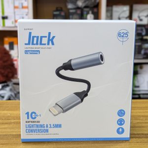 Adaptateur Lightning vers jack 3.5 mm 625