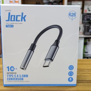 Adaptateur USB Type-C vers jack 3.5 mm 626