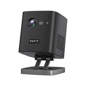 Vidéoprojecteur Intelligent HAVIT PJ218 PRO Prime Ruby - Android TV 9.0 & DLP