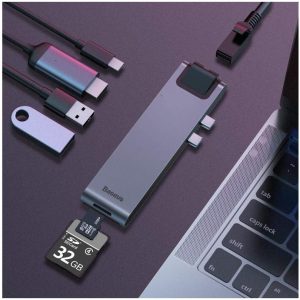 Hub USB-C 7-en-1 Baseus Thunderbolt C+Pro