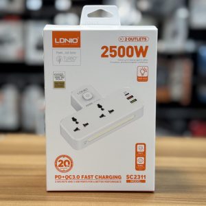 Multiprise Fixe de Voyage LDNIO SC2311  2500W
