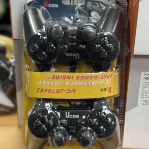 Pack de 2 Manettes de Jeu Filaires Ucom PC USB