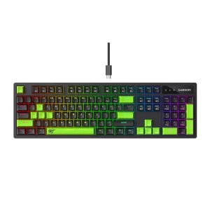 Clavier Mécanique Gaming Havit KB893L – Rétroéclairage RVB (104 Touches)