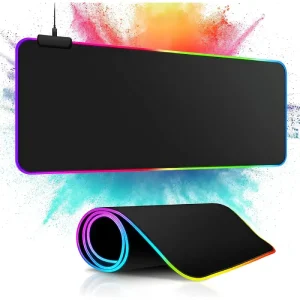 Tapis de Souris Gaming RGB XL – Dimensions 900 x 400 mm