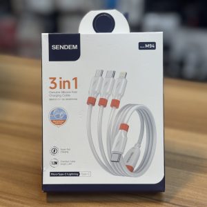 Câble 3 en 1 en Silicone Sendem M94