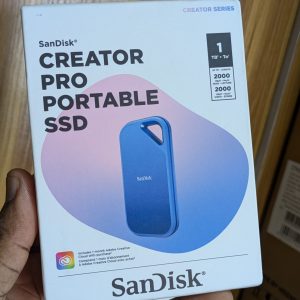 SanDisk SSD Creator PRO Portable 1 To - 2000MB/s - Rapide, compact et fiable