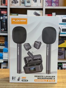 Kit Micro Cravate Sans Fil et Micro Main PLOKAMA WM-80