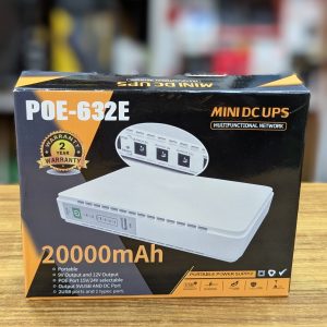 Mini UPS DC 20000mAh POE-632E