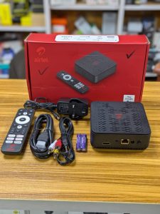 Box TV Android Airtel – Boîtier Streaming Smart TV & Routeur WiFi 4G
