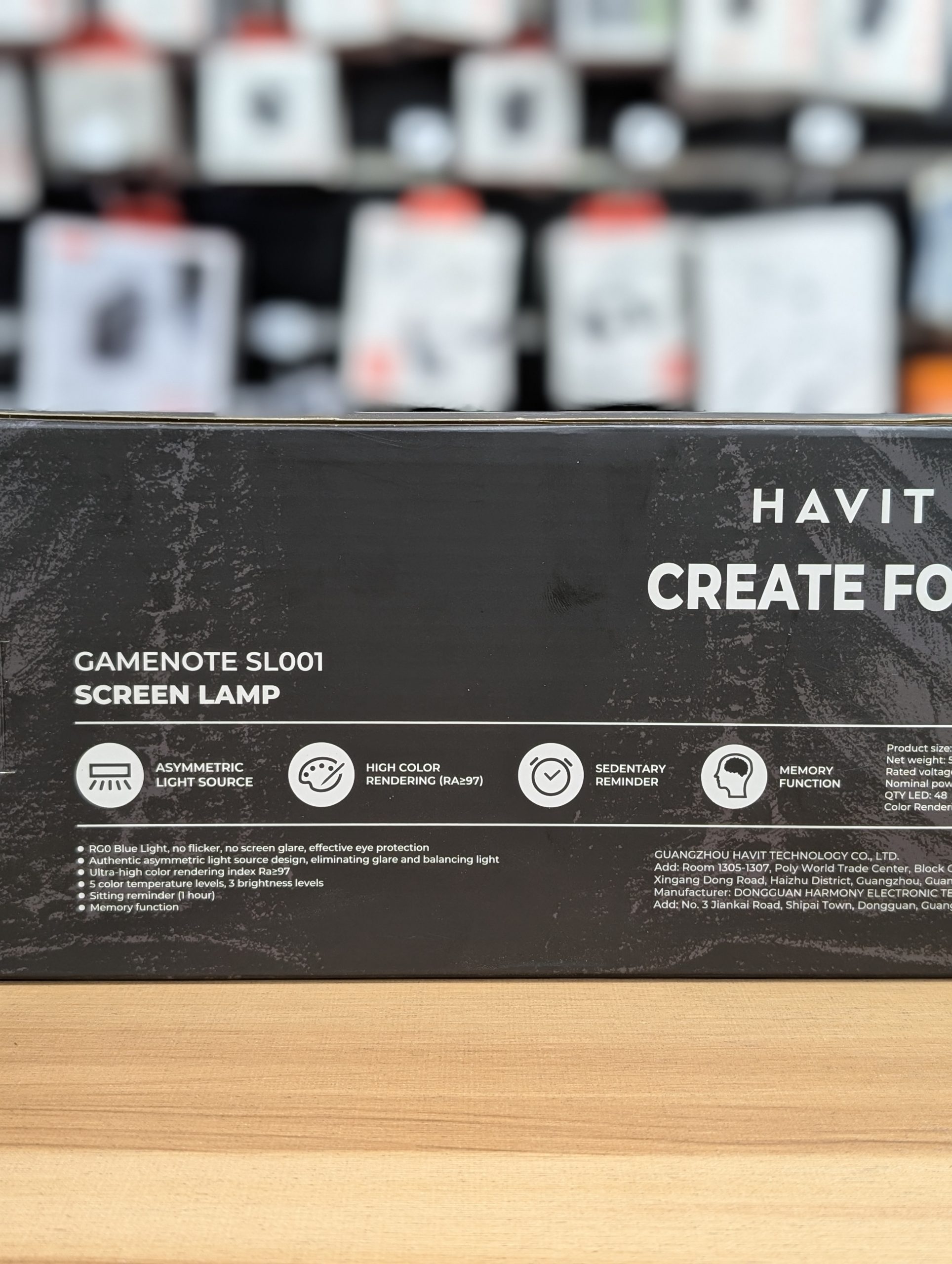 Barre de lampe écran HAVIT SL001 pour moniteur